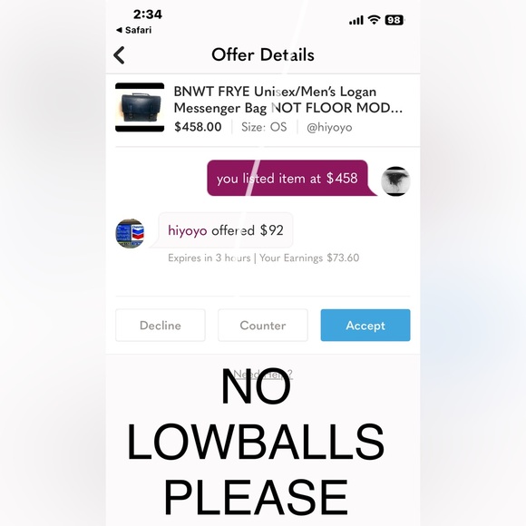 BNWT FRYE Unisex/Men’s Logan Messenger Bag NOT FLOOR MODEL TOP QUALITY - Picture 16 of 16